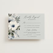 "Nantucket Romance" - RSVP Postcards in Marine by Chris Griffith - Front