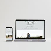 "Nantucket Romance" - RSVP Postcards in Marine by Chris Griffith - FREE Wedding Website