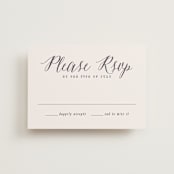 "Garden Lights" - RSVP Postcards in Plum by Hooray Creative - Front