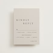 "The Minimalist" - RSVP Postcards in Air by lulu and isabelle - Front