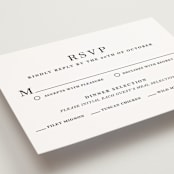 "Sophistotype" - RSVP Postcards in Sea Salt by Snow and Ivy - Detail