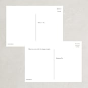"ring box" - RSVP Postcards in Sunset by Phrosné Barwood - Back of Card