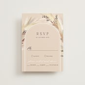 "Bohemian Pampas" - RSVP Postcards in Sand by Kaydi Bishop - Front
