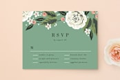 "Climbing Rose" - RSVP Postcards in Leaf by Alethea and Ruth - Front