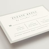 "Blue Ridge" - RSVP Postcards in Pine by Amy Kross - Detail