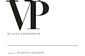 "The Minimalist" - RSVP Postcards in Pearl by Kelly Schmidt - Detail