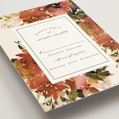 "Eden" - RSVP Postcards in Poinsettia by Lori Wemple - Detail
