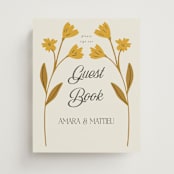 "Vintage Wildflowers" - Reception Signs in Yolk by Morgan Kendall - Front