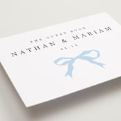 "Tied the Knot" - Reception Signs in Powder by Baumbirdy - Detail