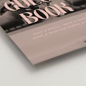 "Cinematic" - Reception Signs in Blush by Morgan Kendall - Detail