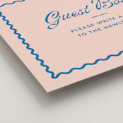 "Party" - Reception Signs in Paloma by Megan Davis - Detail