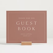 "Warm affection" - Reception Signs in Dusty Rose by Stacey Meacham - In Use