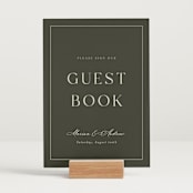 "refined" - Reception Signs in Olive by Nicole Walsh - In Use