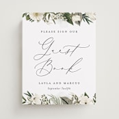 "Classic Love" - Reception Signs in Vanilla by Susan Moyal - Front
