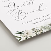 "Classic Love" - Reception Signs in Vanilla by Susan Moyal - Detail