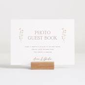 "kouignette" - Reception Signs in Chiffon by chocomocacino - In Use