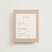 "english garden" - Multi-Event RSVP Cards in Daffodil by Lindsay Megahed - Front