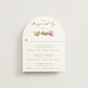 "Meadow Love" - Multi-Event RSVP Cards in Tropical by Susan Moyal - Front