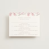 "butter blossoms" - Multi-Event RSVP Cards in Posie by Phrosné Barwood - Front