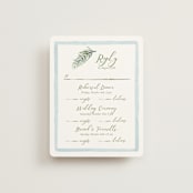 "Alento" - Multi-Event RSVP Cards in Celeste by Pati Cascino - Front