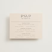 "West Side" - Multi-Event RSVP Cards in Slate by Hudson meet Rose - Front