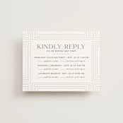 "contemporary photo" - Multi-Event RSVP Cards in Cloud by Erin Deegan - Front