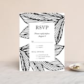 "vivid leaves" - RSVP Cards in Ink by Ramoncita - aticnomar - Front