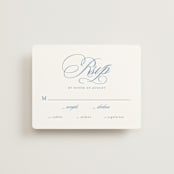 "Aristocratic" - RSVP Cards in Sky by Creo Study - Front