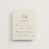 "Old Fashioned" - RSVP Cards in Night by Ani Somi - Front