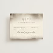 "ataraxia" - RSVP Cards in Ivory by Anastasia Makarova - Front