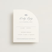 "Close to my Heart" - RSVP Cards in Twilight Whisper by Design Lotus - Front