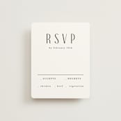 "photo" - RSVP Cards in Snow by Lori Wemple - Front