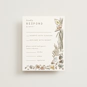 "Disney's Mickey Mouse Tropical Frame" - RSVP Cards in Earth by Shiny Penny Studio - Front