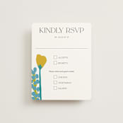 "To the max" - RSVP Cards in Garden by Inkblot Design - Front