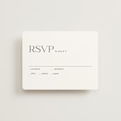 "tomorrows" - RSVP Cards in Ink by Lori Wemple - Front