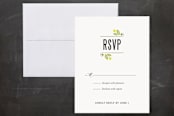 "Unity" - RSVP Cards in Avocado by Griffinbell Paper Co. - Front
