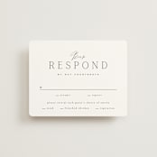 "Ashbury" - RSVP Cards in Ink by Kristie Kern - Front