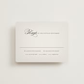 "Big City - New York City" - RSVP Cards in Light Taupe by Hooray Creative - Front