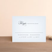 "Big City - Boston" - RSVP Cards in Pale blue by Hooray Creative - Front