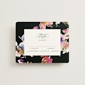 "Beauties" - RSVP Cards in Noir by Lori Wemple - Front