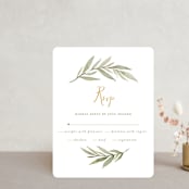 "Summer Love" - RSVP Cards in Sunflower by Wildfield Paper Co - Front