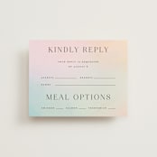 "marshmallow" - RSVP Cards in Sunrise by Petra Kern - Front