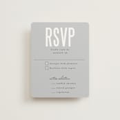 "Monumental" - RSVP Cards in Cotton by Jessie Steury - Front