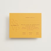"Amor" - RSVP Cards in Caliente by Owl and Toad - Front