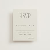 "Hayes" - RSVP Cards in Forest by Blustery August - Front