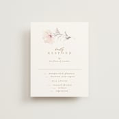 "kosmos" - RSVP Cards in Cotton Candy by Phrosné Barwood - Front