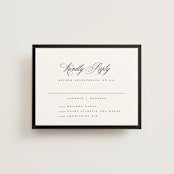 "schiacciata" - RSVP Cards in Black Dahlia by chocomocacino - Front