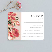 "Sawyer" - RSVP Cards in Cloisonne by Melanie Kosuge - Front