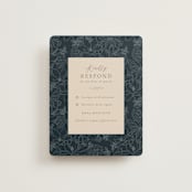 "Magnolias" - RSVP Cards in Sky by Sabrin Deirani - Front