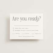 "Highlights" - RSVP Cards in Forest by Jackie Crawford - Front
